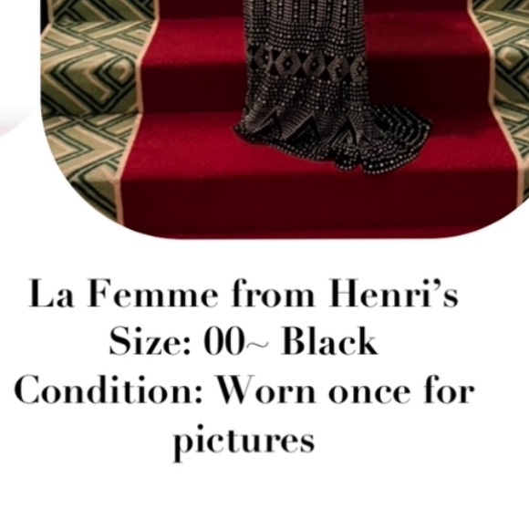 La Femme Prom Dress - Picture 2 of 2